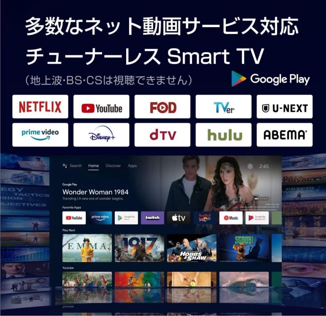 [チューナーレスTV] AndroidTV ASTEX