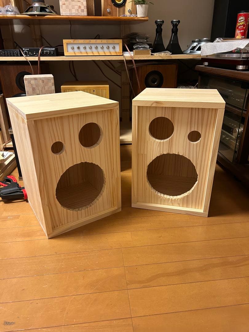 自作スピーカー P 2WAYバスレフ型