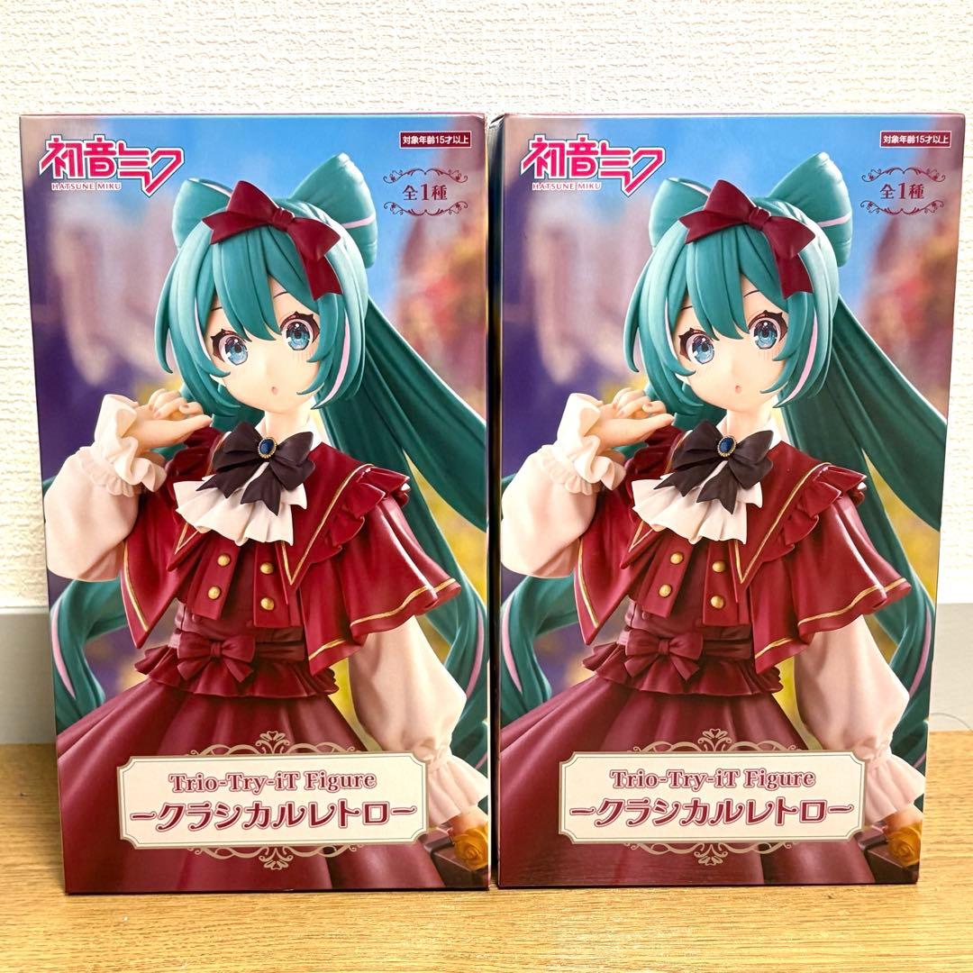 初音ミク Trio-Try-iT Figure クラシカルレトロ 2点セット - メルカリ