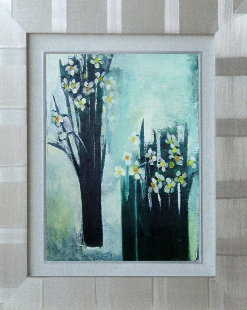 油絵 菅家令子 絵 絵画 インテリア F6-182023 花 - メルカリ