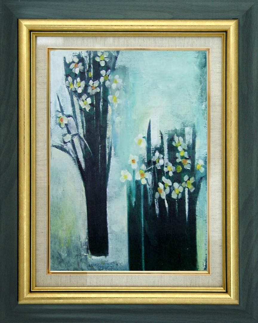 油絵 菅家令子 絵 絵画 インテリア F6-182023 花 - メルカリ