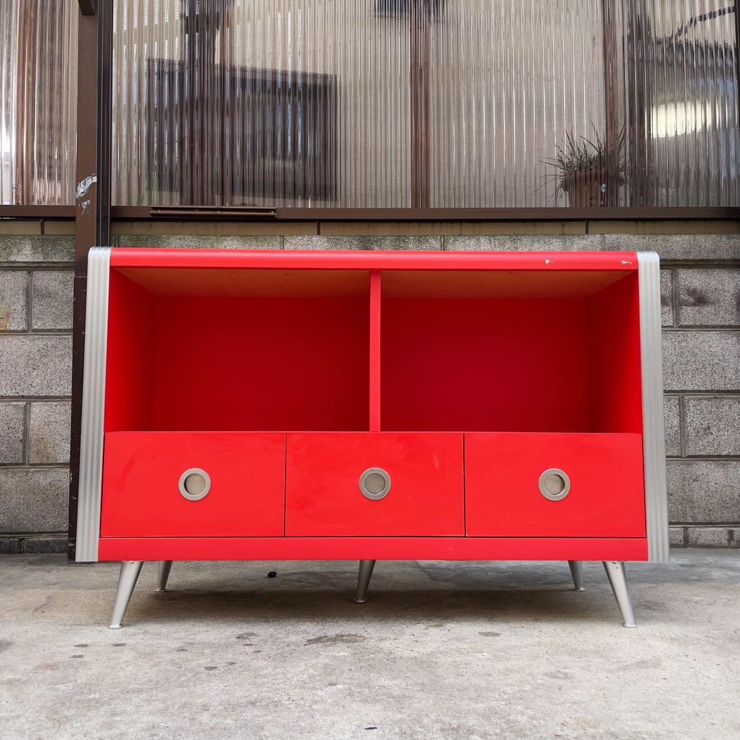 スペースエイジ ヴィンテージキャビネット レトロポップ - メルカリ