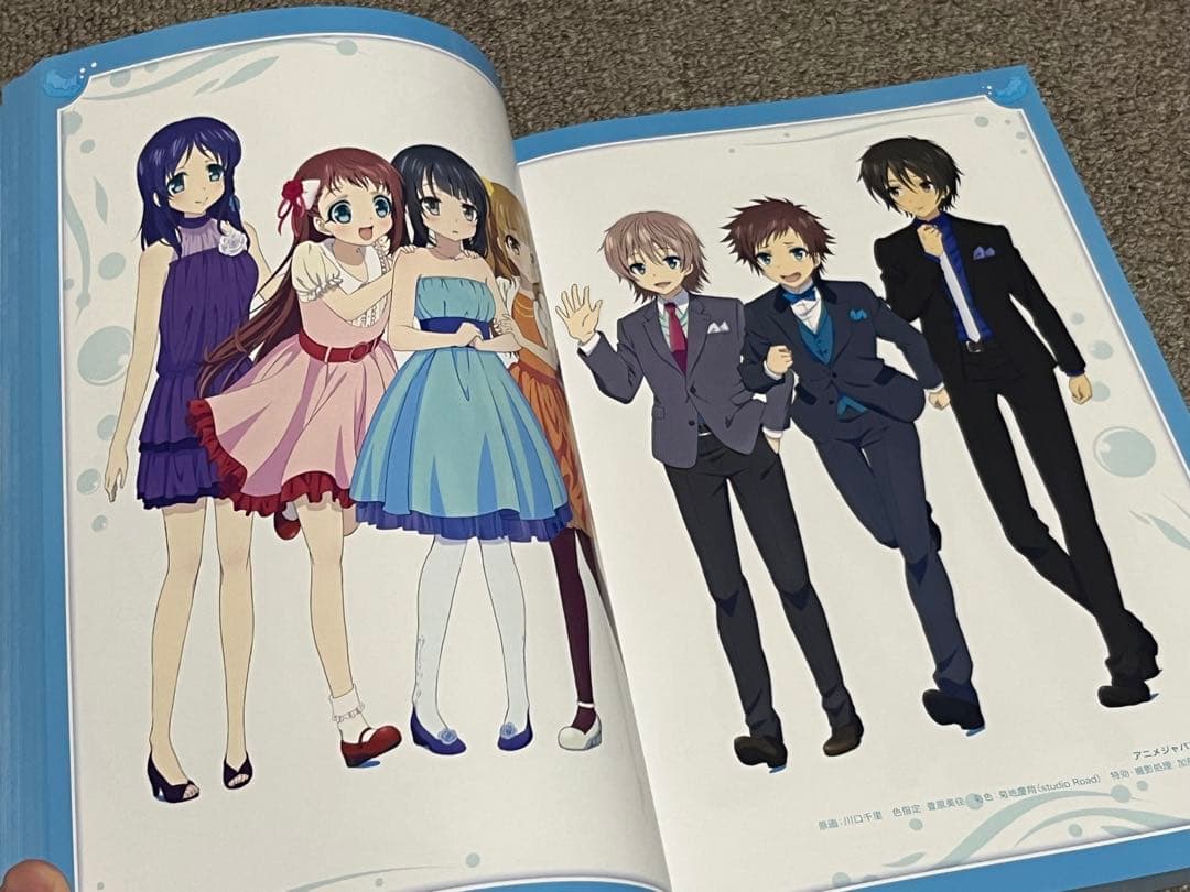 凪のあすから 公式設定資料集 デトリタス