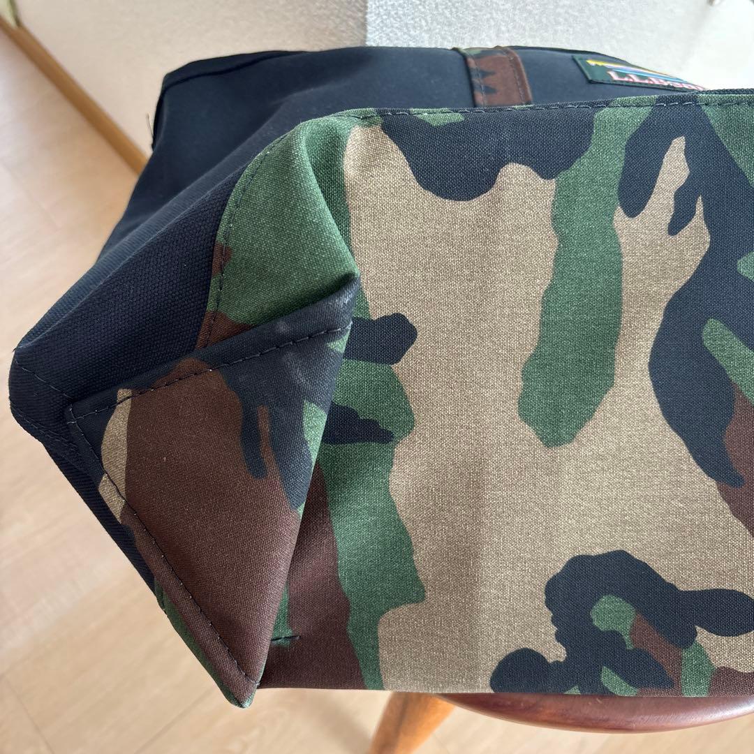 L.L.Bean ブラック/迷彩 トートバッグ