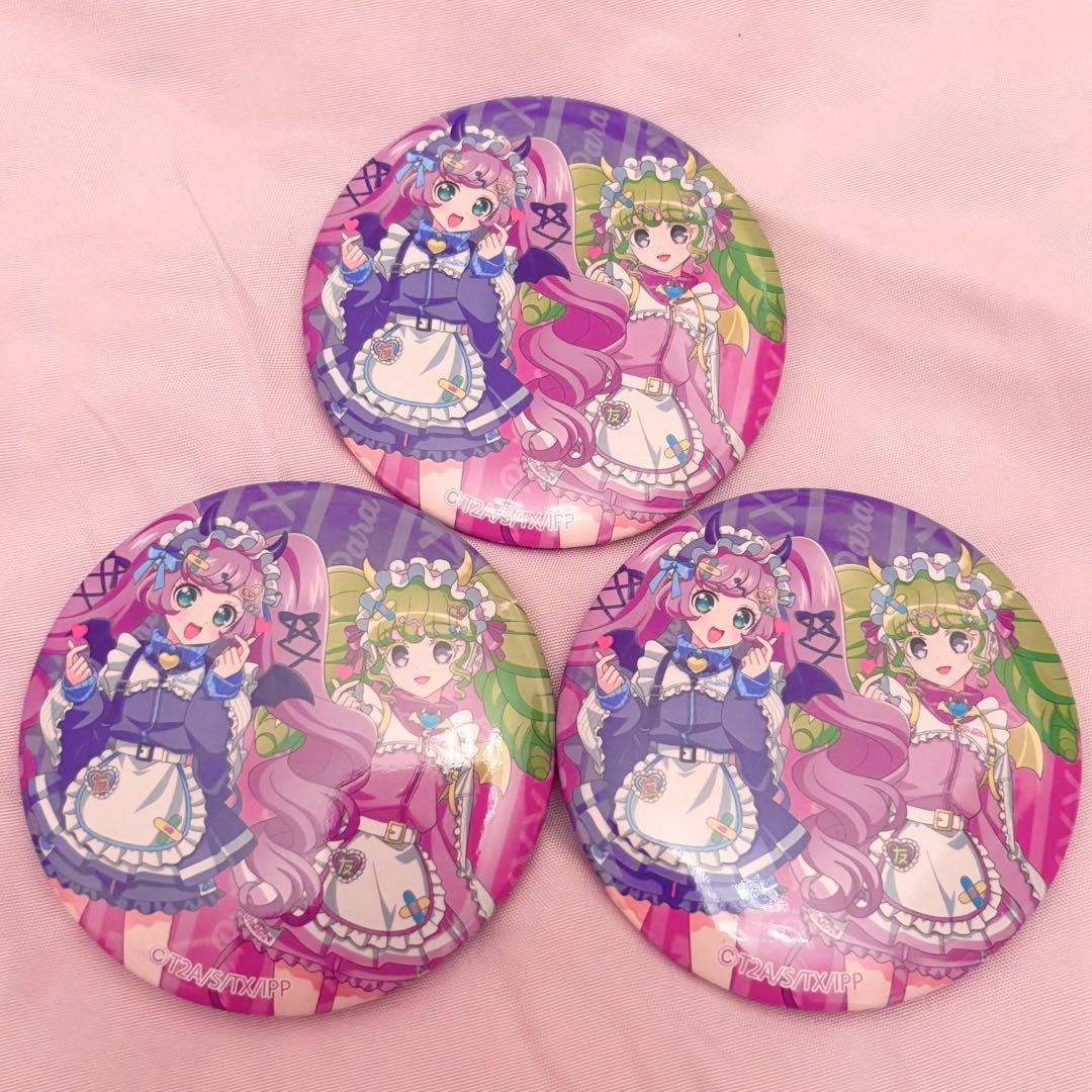 プリパラ ハートデビデビパーティー グルーブガレージ 缶バッジ らぁら