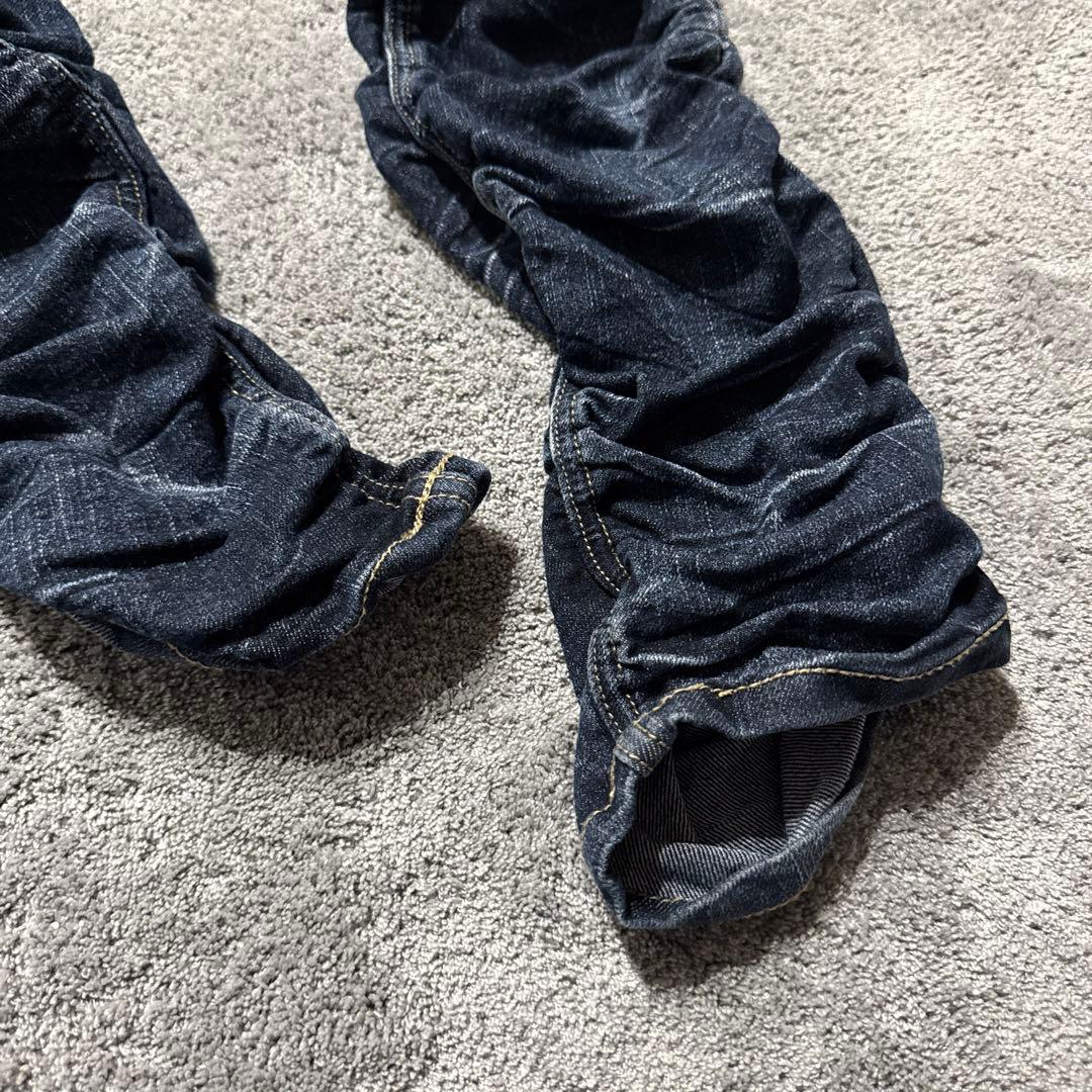 00s archive y2k平成ギャル男/お兄系/スキニーデニムフェード鬼ヒゲ