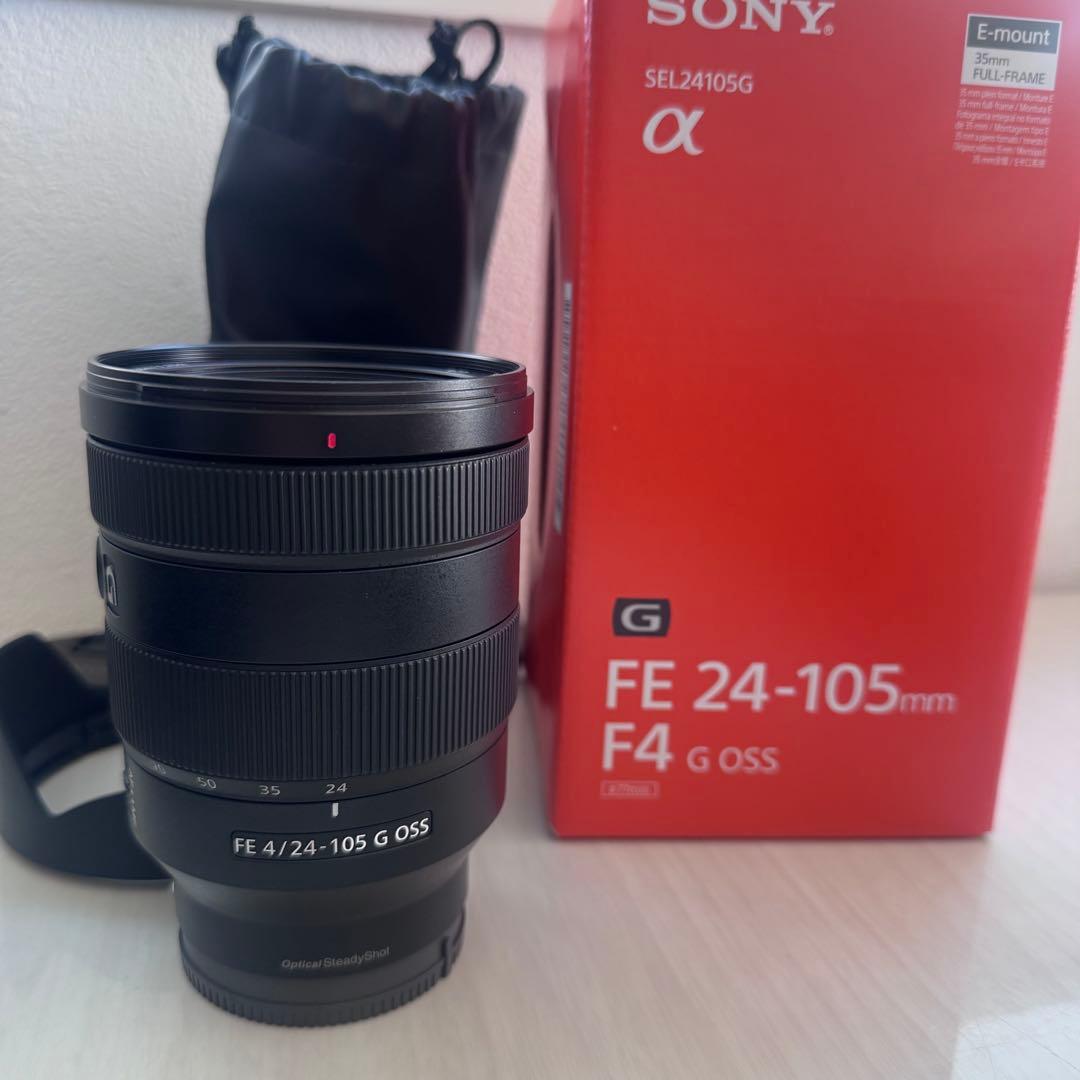SONY FE 24-105mm F4 G OSS レンズ　ソニー　ズームレンズ