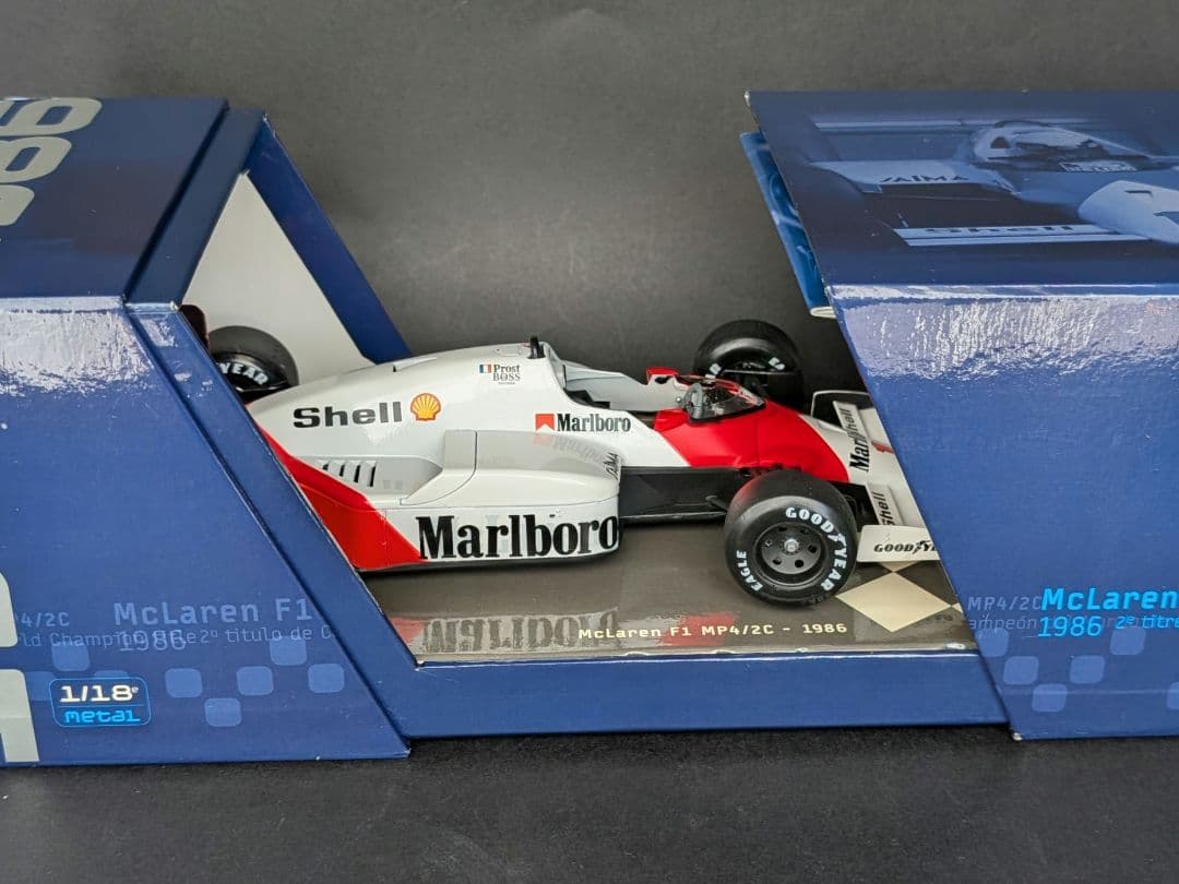 SOLIDO 1/18 マクラーレン F1 MP4/2C 1986 A.プロスト - メルカリ