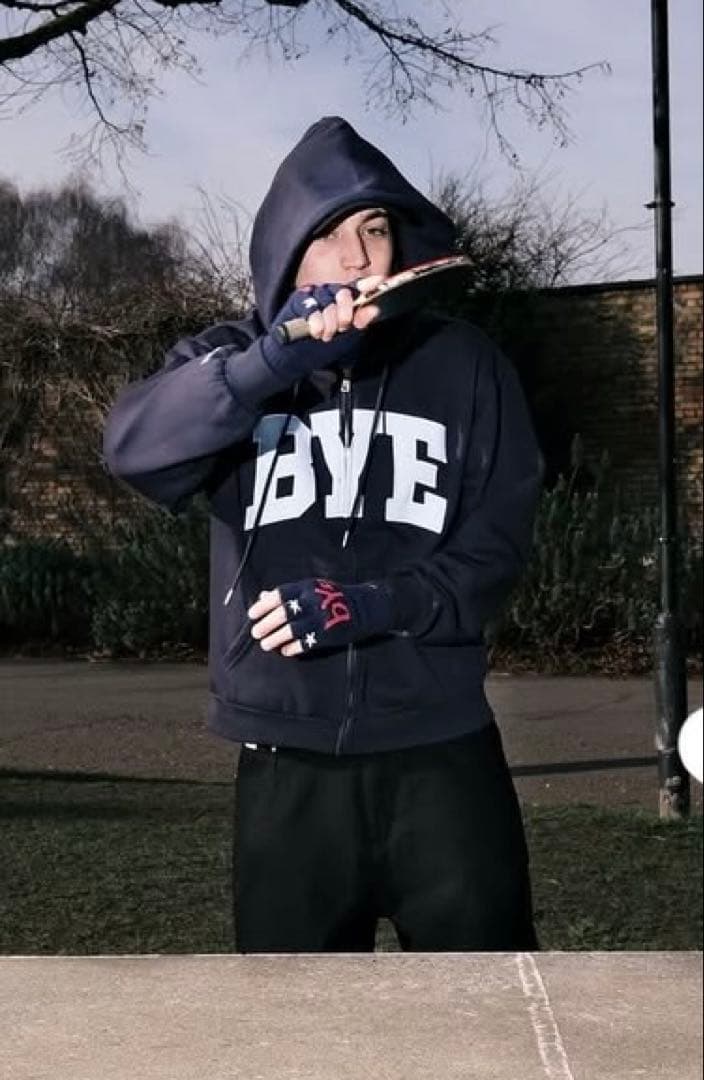 bye Jeremy BYE JEREMY ジップパーカー - メルカリ