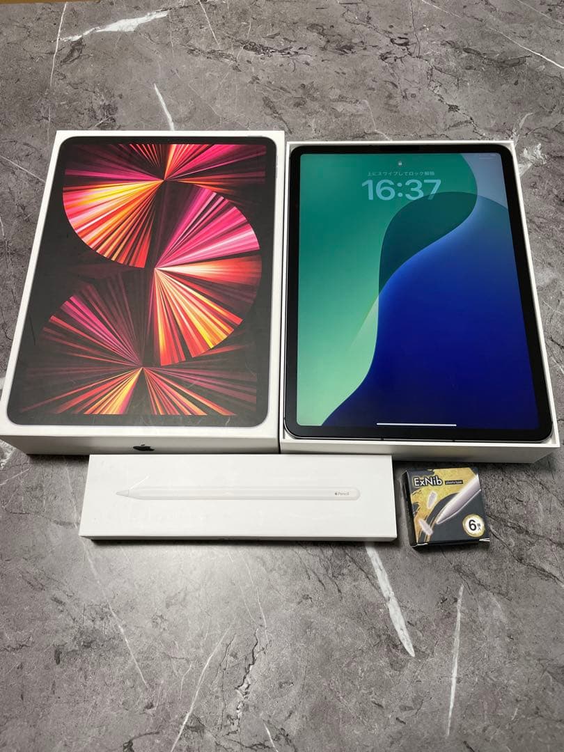iPad pro 11インチ第3世代128GB セルラーモデル+アップルペンシル Apple iPad Pro 11インチ 第3世代 Wi-Fi+Cellular 128GB 2021年春