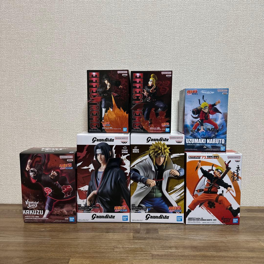 【未開封】ナルト　フィギュア　まとめ売り 新品未開封】 NARUTO ナルト フィギュア まとめ売り 19個セット - メルカリ