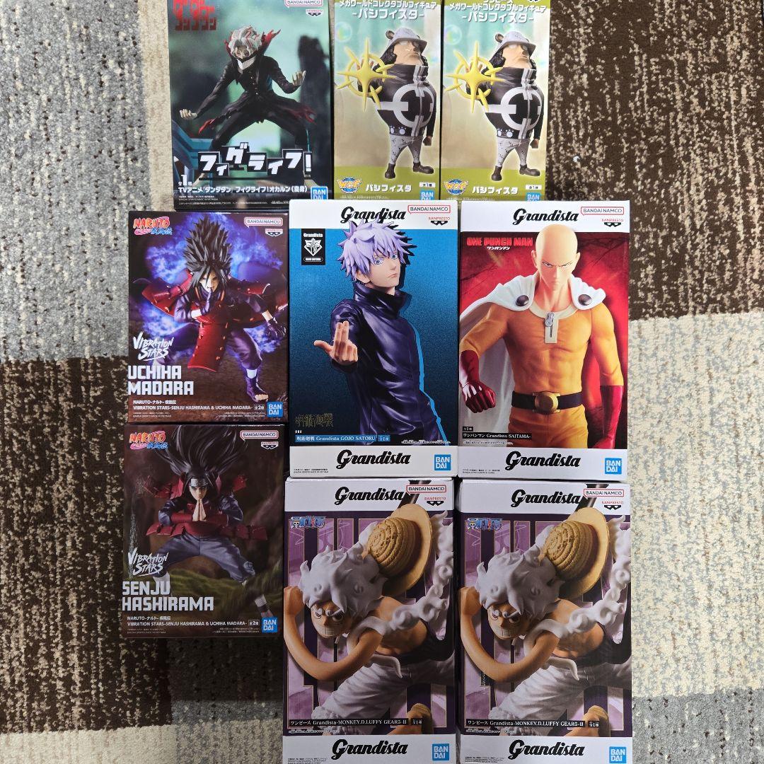 B.最新多め プライズフィギュア まとめ売り 9体セット