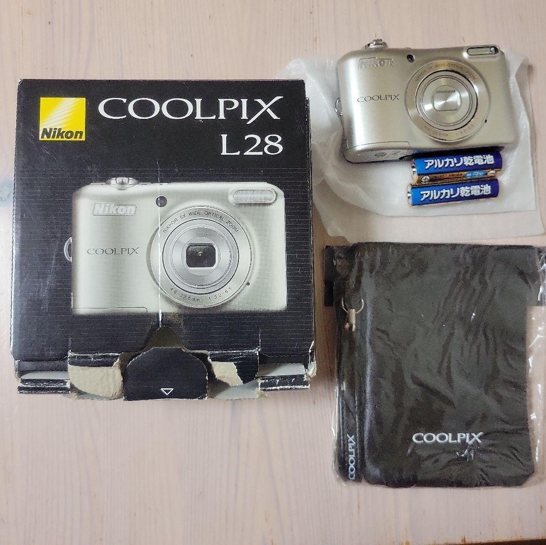 Nikon COOLPIX L28 シルバー 本体