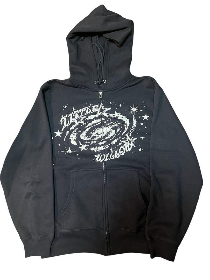 Littlewillow リトルウィロー ジップパーカー ブラック - メルカリ