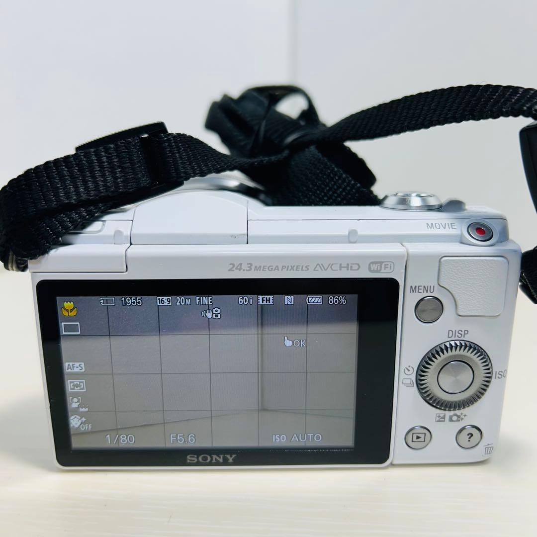 人気！ SONY α5100 ミラーレス一眼 E 16-50mm ホワイト