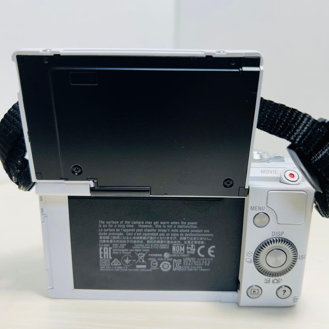 人気！ SONY α5100 ミラーレス一眼 E 16-50mm ホワイト