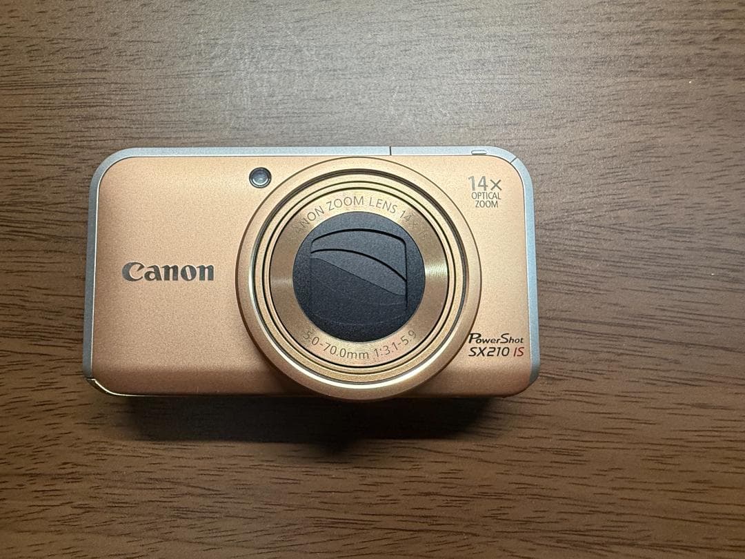 Canon PowerShot SX210 IS デジタルカメラ ゴールド