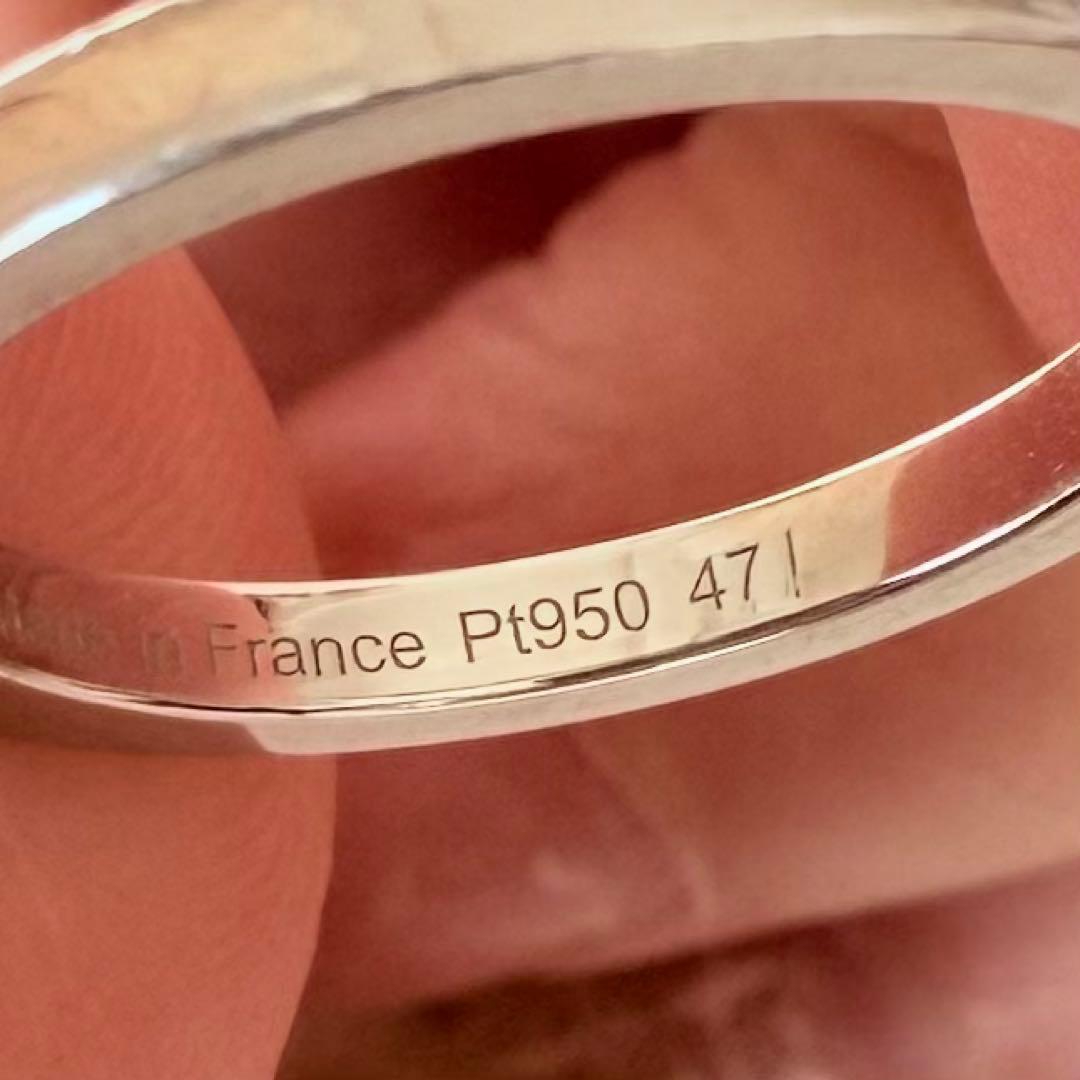 【附属品完備】HERMES ウェディングリング 《フィル・カレ》 PM 47号