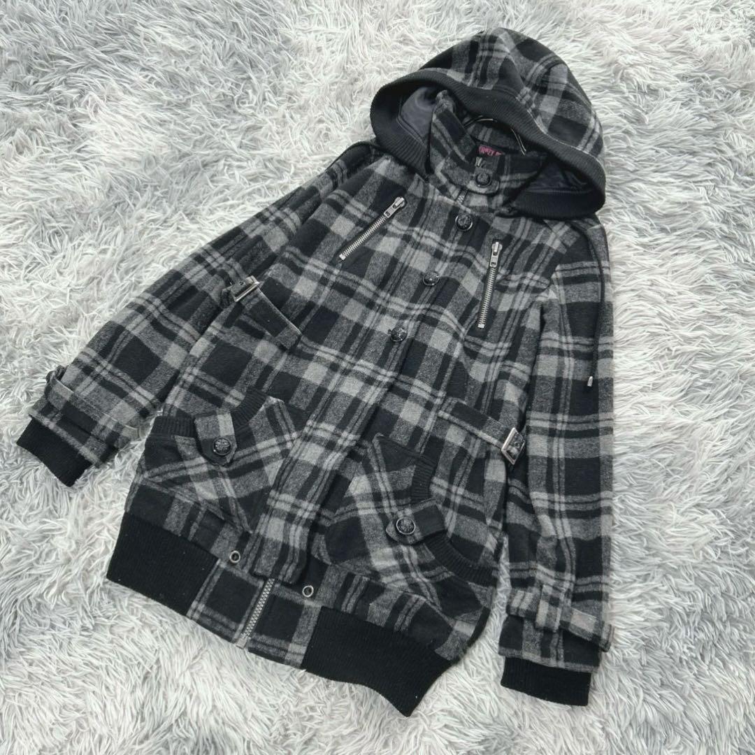 あのちゃん着用 crazy angel チェックコート - メルカリ