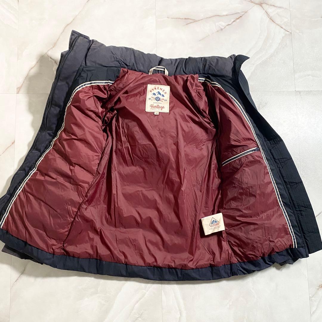 B17830 ピレネックス HALNY JACKET ダウン ネイビー系 36