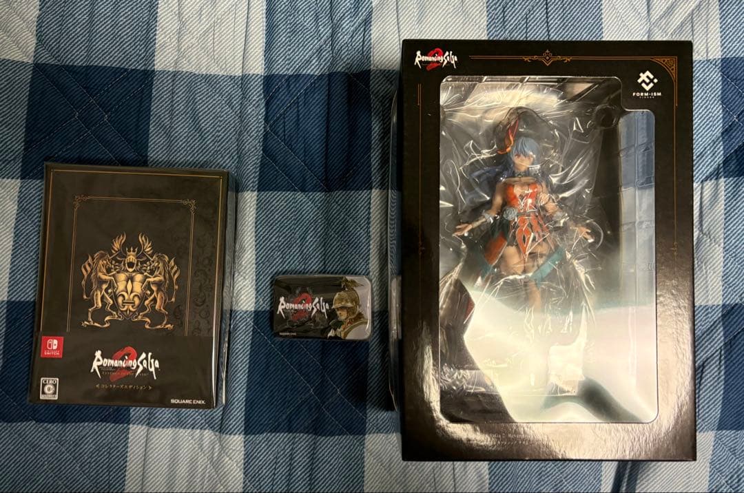 ロマサガ2 switch版 コレクターズエディション ※特典のみ 七英雄ロックブーケに魅了される…！フィギュアやサントラ、攻略本など