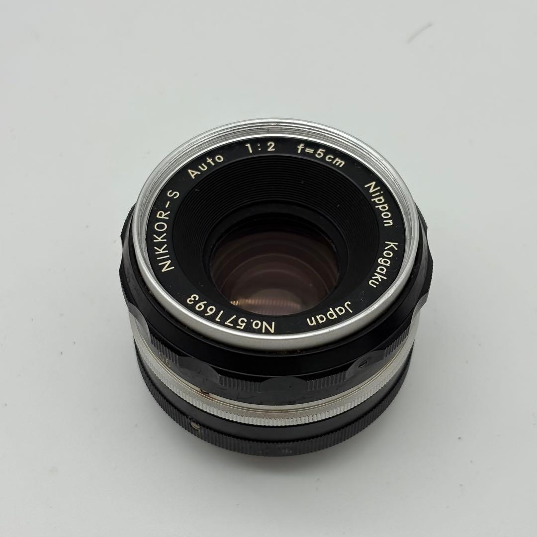 レンズ(単焦点) NIKKOR-S Auto 50mm F2 NipponKogaku Japan