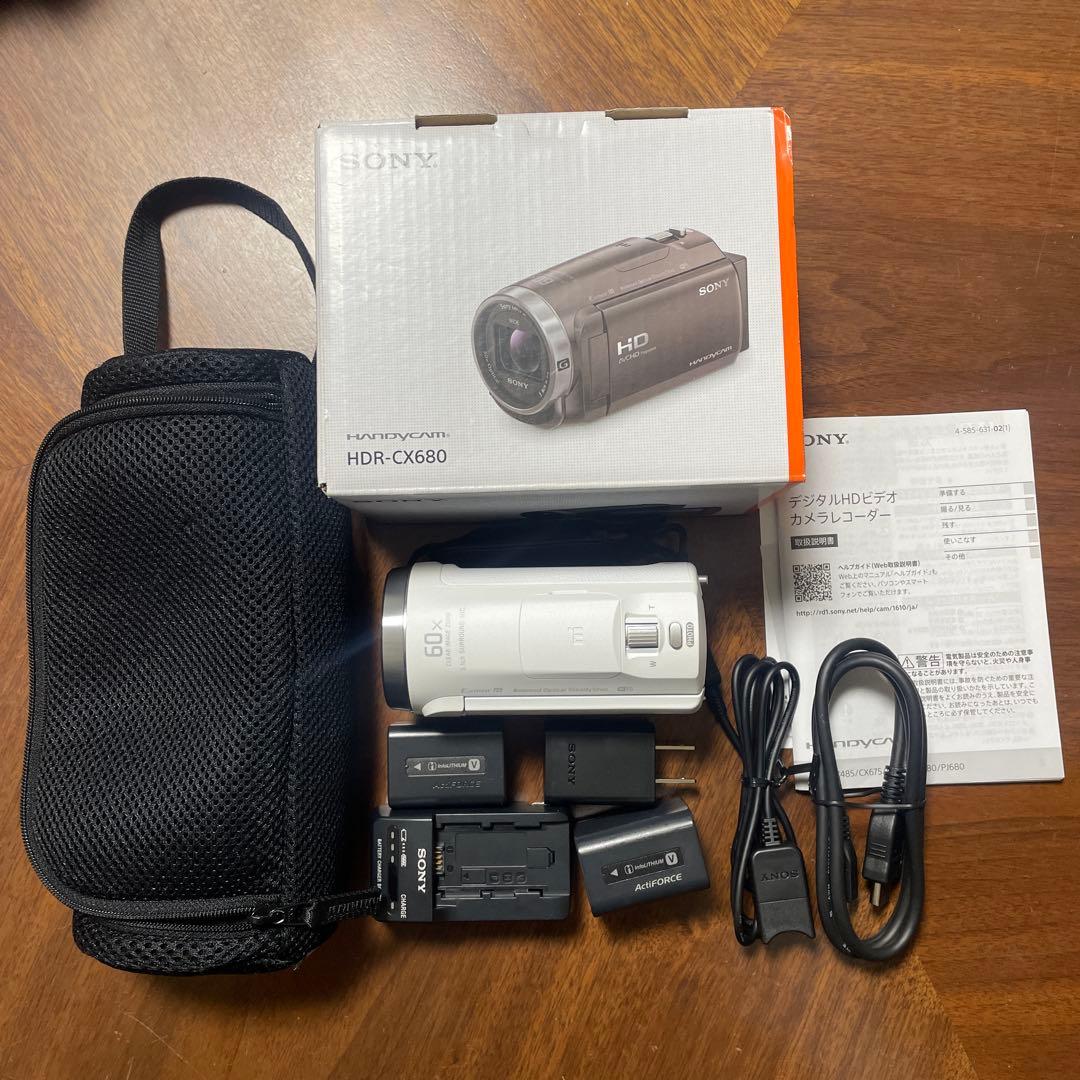 SONY HDR-CX680 ハンディカム ソニー ビデオカメラ 2024年製 SONY HDR-CX680 価格比較 - 価格.com