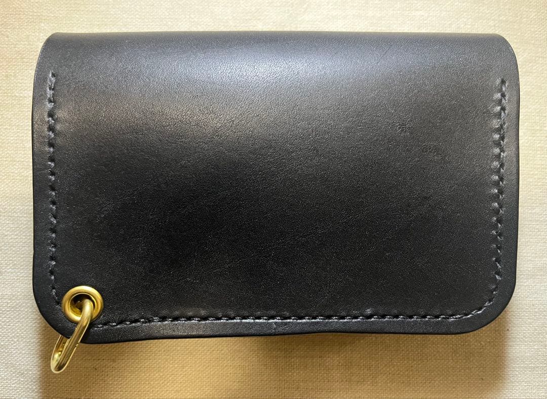 ミドル トラッカーウォレット 姫路レザー タンニン鞣し - メルカリ