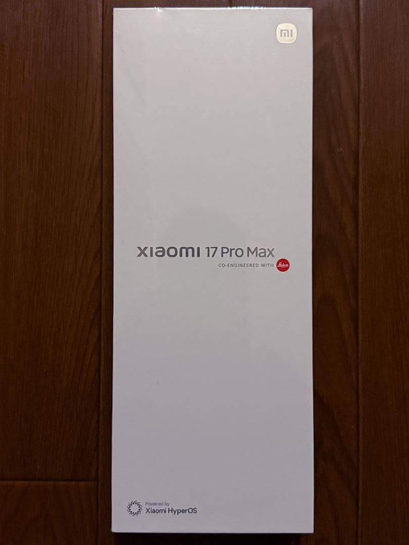 【完全未開封】Xiaomi 17 Pro Max 中国版 16GB/1TB 新品 Original Xiaomi 17 Pro Max 1TB 16GB White China Model Unlocked GSM