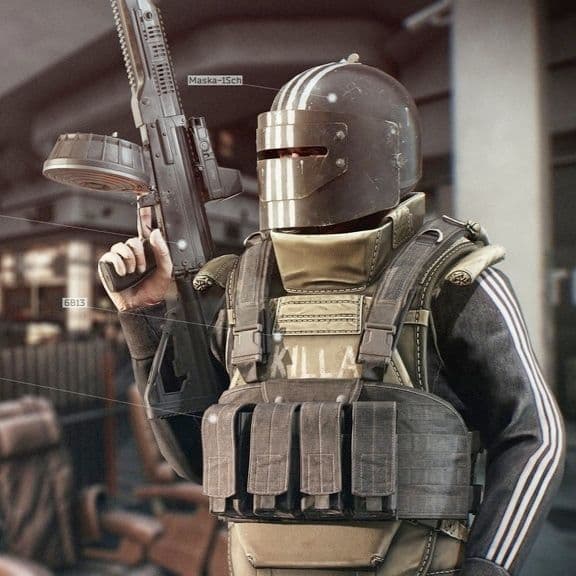 ロシア軍 KILLA 6b13 ボディアーマー Tarkov タルコフ - メルカリ