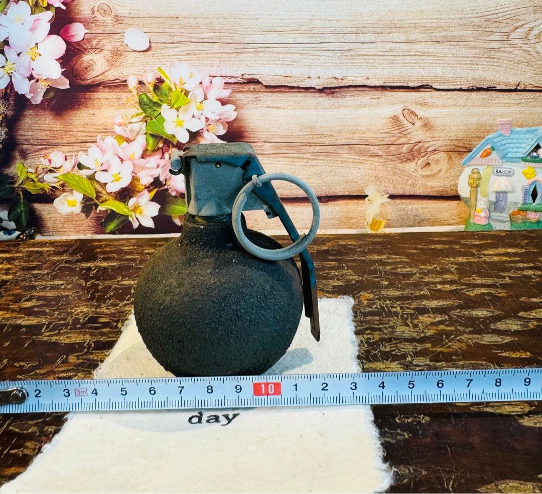 入手困難RFX FUZE M228（アップル型）手榴弾金属製レプリカ安全加工品。