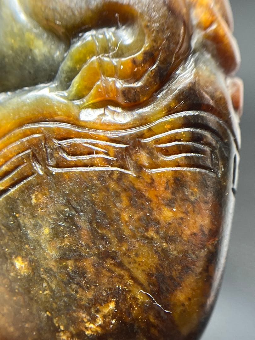 ぴーや様専用☆逸品！高品質和田玉☆ペンダント、握り石☆籽