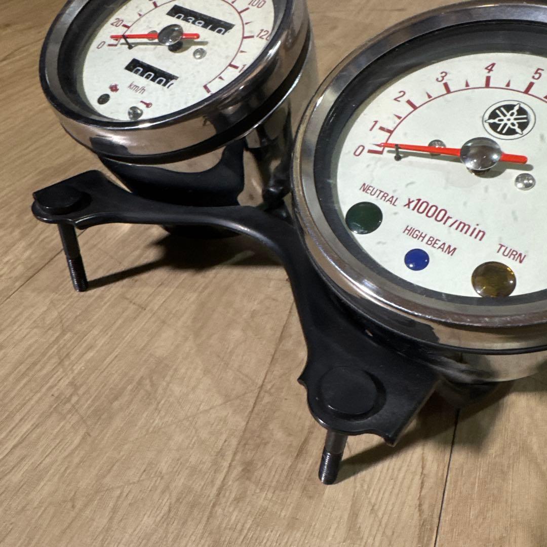 Yamaha sr400 スピードメーター タコメーター セット - メルカリ