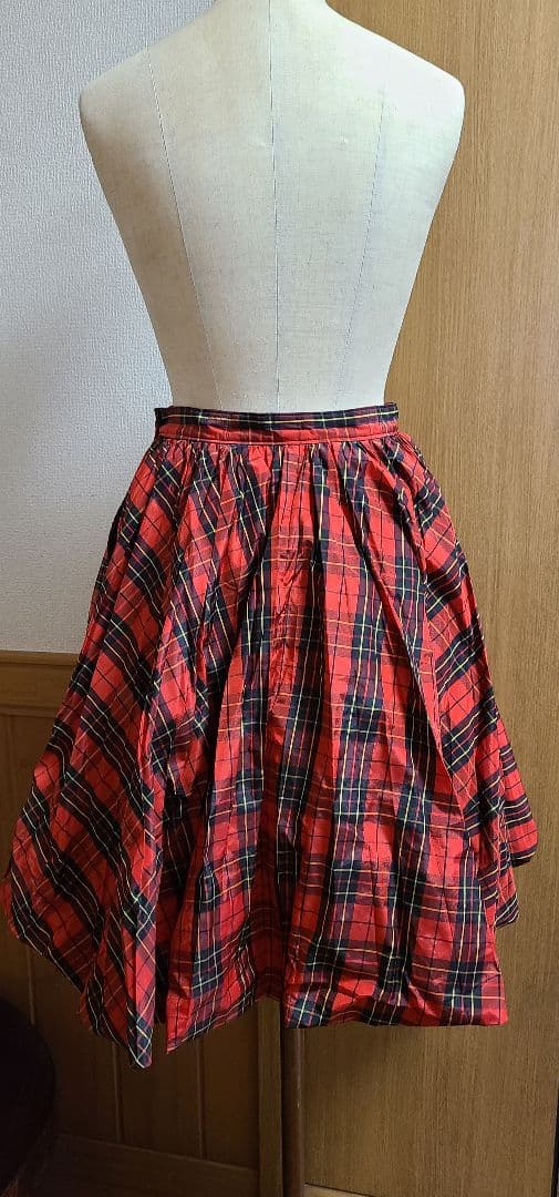 B*o様 tricot COMME des GARCONS 赤黒チェック スカー - メルカリ