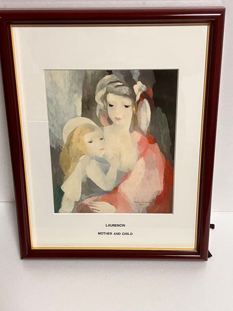 マリー・ローランサン　母と子 母と子 ｜絵画販売・購入.net｜版画・リトグラフ【アトリエドパリ】
