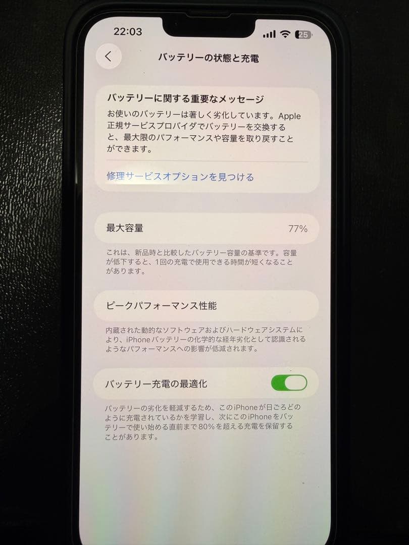 Apple iPhone 13 pro max付属品あり