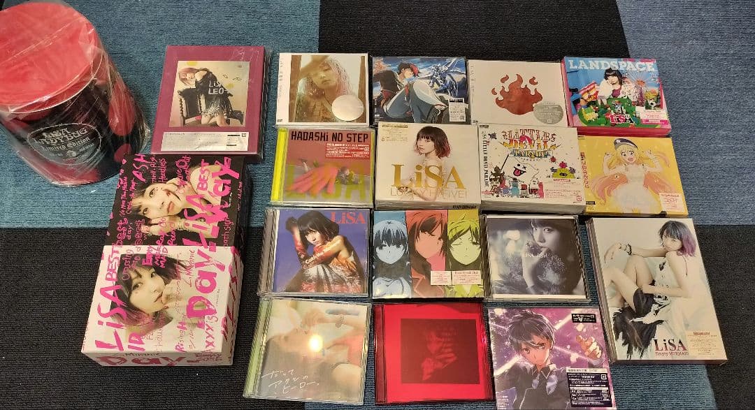 LiSA CDまとめ売り 19点 初回限定盤 完全生産限定盤