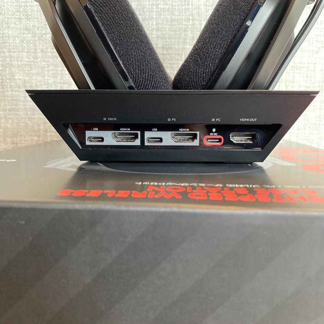 Logicool GヘッドセットASTRO A50X-BK LIGHTSPEED