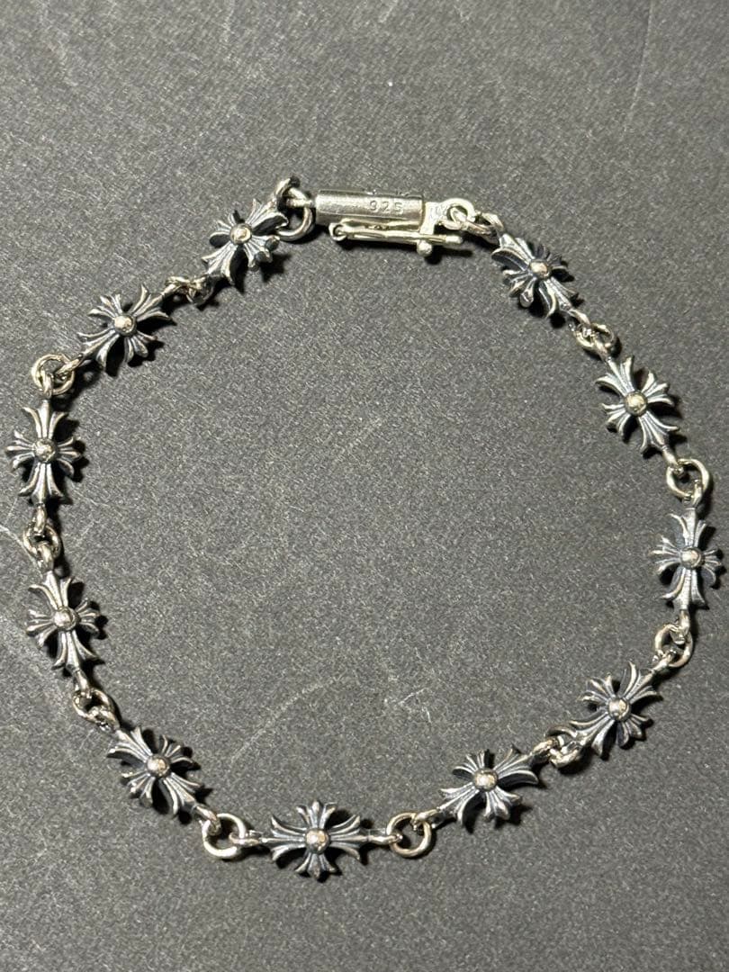 メンズ ブレスレット シルバー 925 クロス タイニーEプラス ユニ