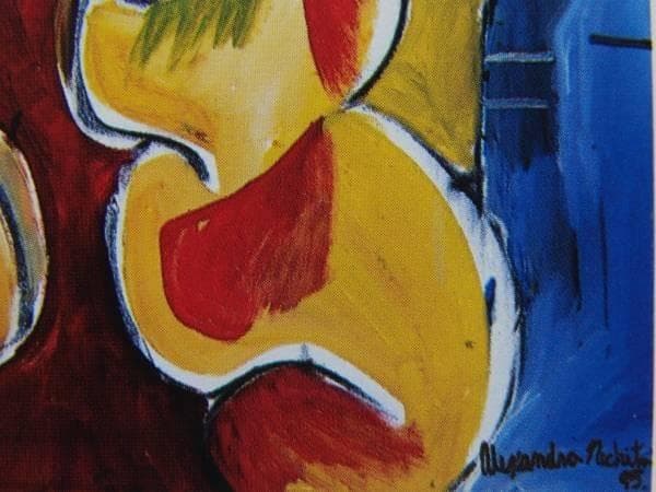 Alexandra Nechita、Moody Guitarist、希少画集画 - メルカリ