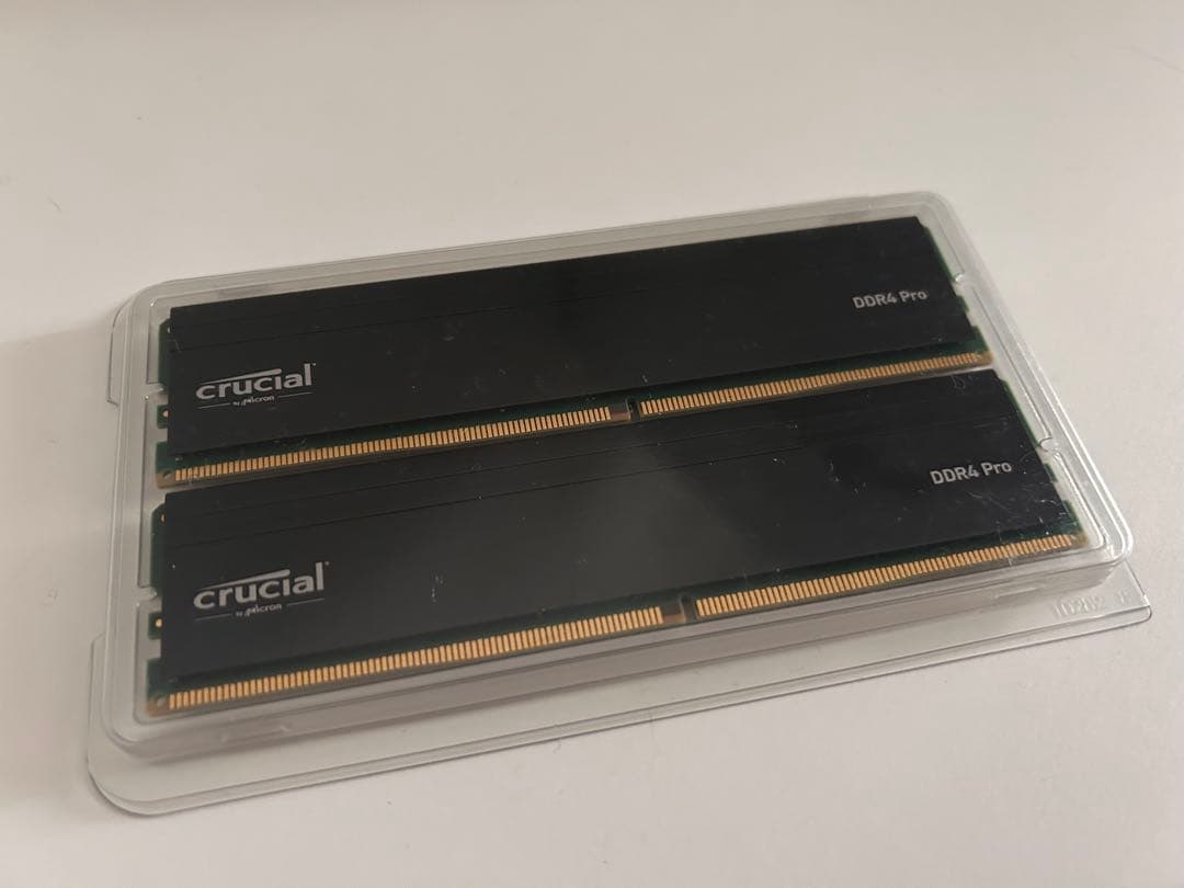 CRUCIAL DDR4-3200 32GB (16GB 2枚組) メモリ