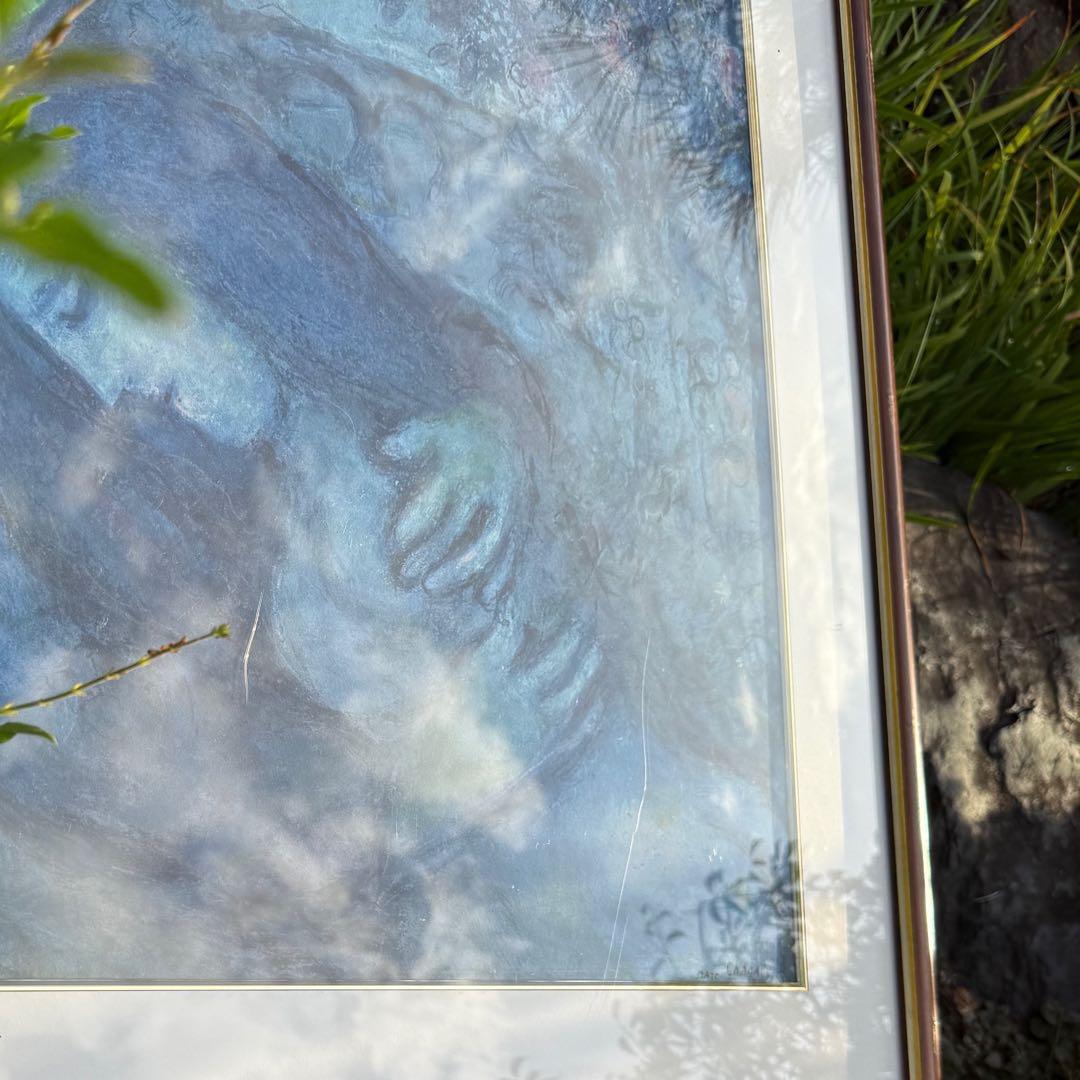 マルクシャガール 恋人たちの夢 リトグラフ 62cm x 80cm - メルカリ