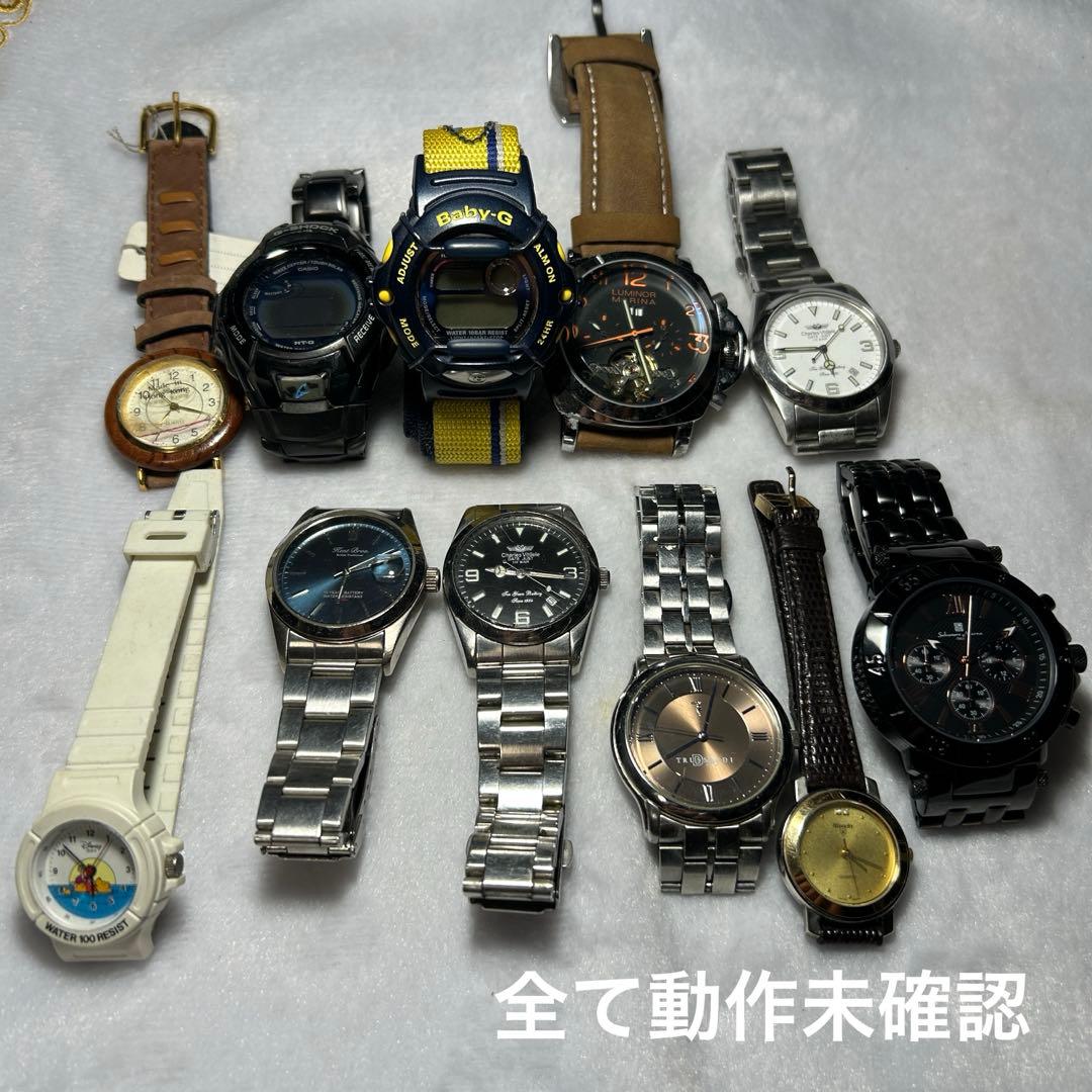 腕時計セット 全て動作未確認　ジャンク出品 ジャンク時計セット 多様なデザイン動作未確認 - メルカリ