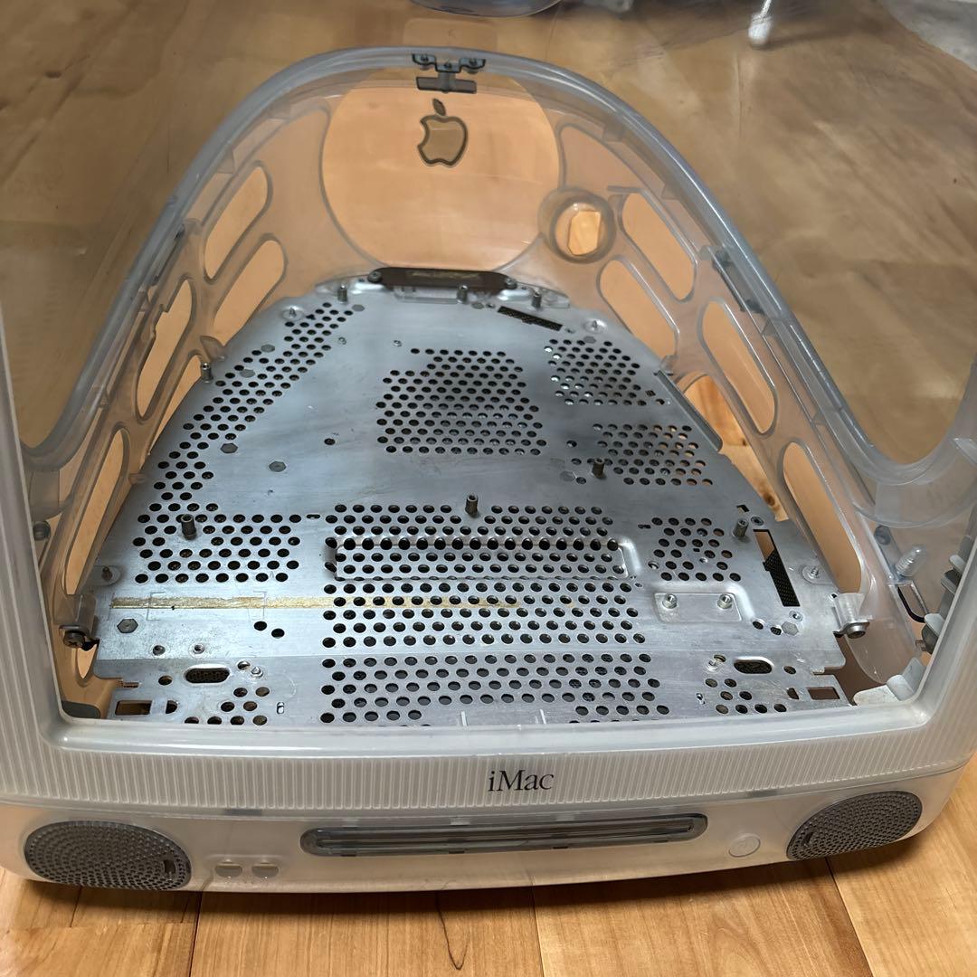 iMac G3 slot loading スケルトン グレー リメイク - メルカリ