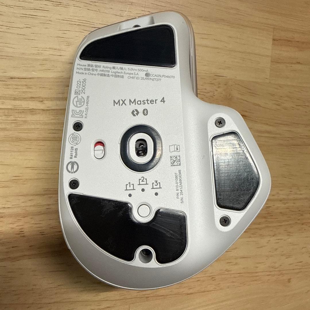 Logicool MX MASTER 4 ペイルグレー