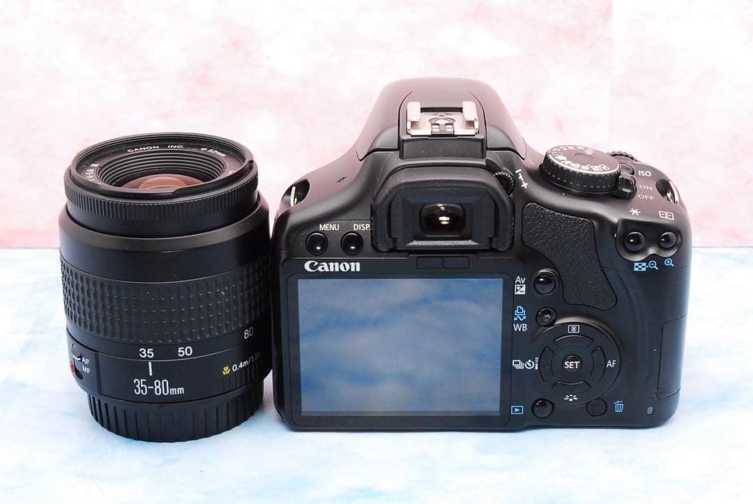 ★キャノン Kiss X2★初心者向けセット★一眼レフカメラ★バッグ付き！