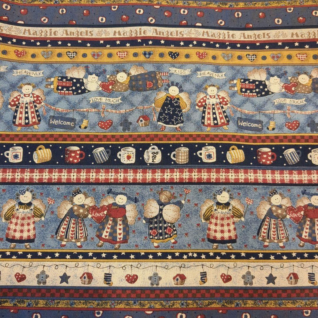 希少マギーエンジェル生地 ルシアン USAコットン他 カントリー生地