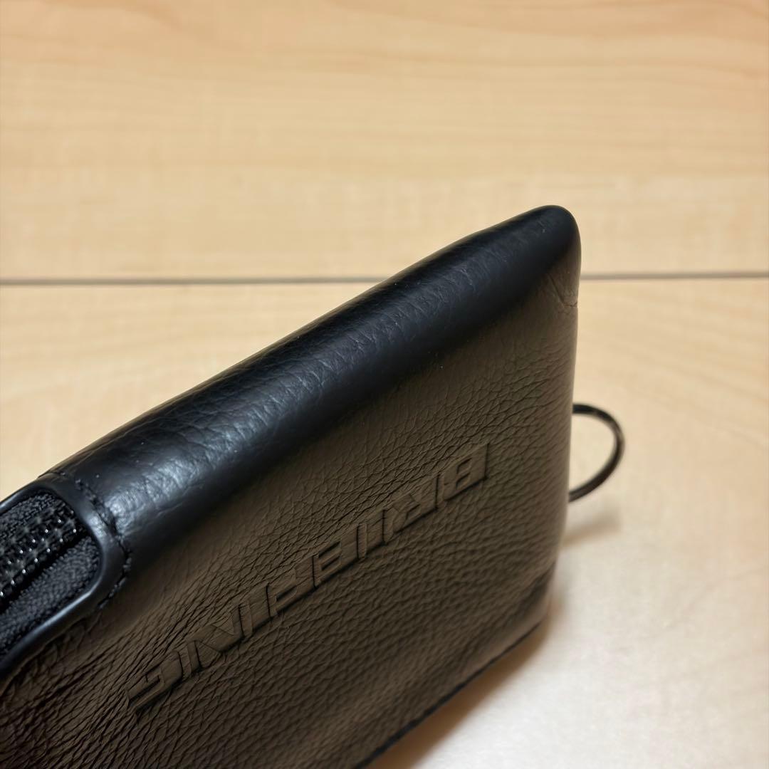 BRIEFING ブリーフィング ブラックレザー ウォレット 廃盤 レア - メルカリ