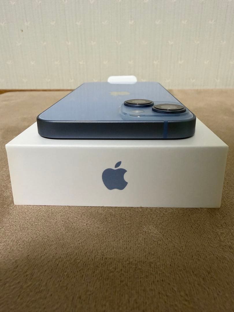 Apple iPhone 14 本体 箱ケーブル付き　ブルー