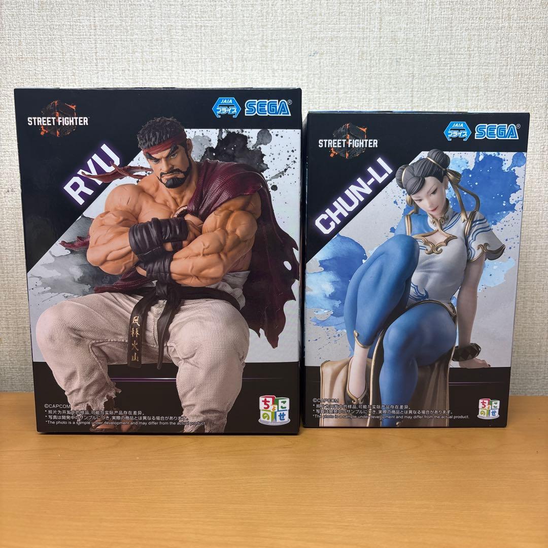 ストリートファイター6 ちょこのせ プレミアムフィギュア リュウ 春麗